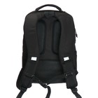 Рюкзак школьный, 39 х 26 х 17 см, Grizzly, "Звездопад", эргономичная спинка, чёрный - Фото 5