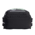 Рюкзак школьный, 39 х 28 х 20 см, Grizzly, эргономичная спинка, отделение для ноутбука, чёрный - Фото 7