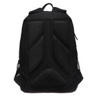 Рюкзак школьный, 40 х 25 х 13 см, Grizzly, эргономичная спинка, отделение для ноутбука, чёрный - Фото 6