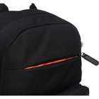 Рюкзак школьный, 40 х 25 х 13 см, Grizzly, эргономичная спинка, отделение для ноутбука, чёрный - Фото 9