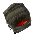 Рюкзак школьный, 39 х 26 х 19 см, Grizzly, эргономичная спинка, отделение для ноутбука, хаки - Фото 8