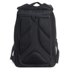 Рюкзак школьный, 39 х 26 х 19 см, Grizzly, эргономичная спинка, отделение для ноутбука, чёрный - Фото 6