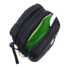 Рюкзак школьный, 39 х 26 х 19 см, Grizzly, эргономичная спинка, отделение для ноутбука, чёрный - Фото 9