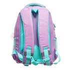 Рюкзак школьный, 40 х 27 х 20 см, Grizzly, эргономичная спинка, отделение для ноутбука, розовый - Фото 5
