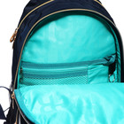 Рюкзак школьный, 40 х 27 х 20 см, Grizzly, эргономичная спинка, отделение для ноутбука, синий - Фото 11