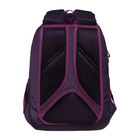 Рюкзак школьный, 40 х 27 х 20 см, Grizzly, эргономичная спинка, отделение для ноутбука, фиолетовый - Фото 8