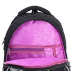 Рюкзак школьный, 40 х 27 х 20 см, Grizzly, эргономичная спинка, отделение для ноутбука, чёрный - Фото 12