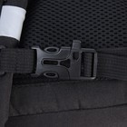 Рюкзак школьный, 40 х 27 х 20 см, Grizzly, эргономичная спинка, отделение для ноутбука, чёрный - Фото 8