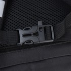 Рюкзак школьный, 40×27×20 см, Grizzly, эргономичная спинка, отделение для ноутбука, чёрный - Фото 8