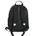 Рюкзак школьный, 38 х 28 х 18 см, Grizzly, эргономичная спинка, отделение для ноутбука, чёрный - Фото 5