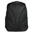 Рюкзак школьный, 38 х 28 х 18 см, Grizzly, эргономичная спинка, отделение для ноутбука, чёрный - Фото 6