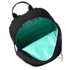 Рюкзак школьный, 38 х 28 х 18 см, Grizzly, эргономичная спинка, отделение для ноутбука, чёрный - Фото 9