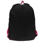 Рюкзак школьный, 38 х 28 х 18 см, Grizzly, эргономичная спинка, + брелок, чёрный - Фото 6