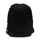 Рюкзак школьный, 38 х 28 х 18 см, Grizzly, эргономичная спинка, + брелок, чёрный - Фото 7