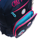 Рюкзак школьный, 40 х 25 х 13 см, Grizzly, эргономичная спинка, отделение для ноутбука, синий - Фото 10
