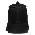 Рюкзак школьный, 39 х 26 х 17 см, Grizzly, эргономичная спинка, чёрный - Фото 7