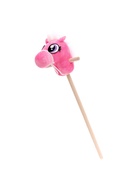 Мягкая игрушка «Конь-скакун», на палке, цвет розовый - Фото 5