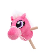 Мягкая игрушка «Конь-скакун», на палке, цвет розовый - Фото 8