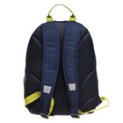 Рюкзак школьный, 38 х 28 х 18 см, Grizzly 363, эргономичная спинка, тёмно-синий RG-363-3_1 - Фото 5