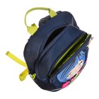 Рюкзак школьный, 38 х 28 х 18 см, Grizzly 363, эргономичная спинка, тёмно-синий RG-363-3_1 - Фото 9