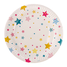 Набор бумажной посуды «Звезды», 10 стаканов, 10 тарелок - Фото 3