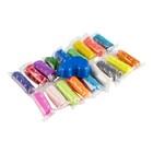 Тесто для лепки «Пластишка», 18 цв. по 24 гр, с формочкой (комплект 2 шт) - фото 23956623