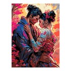 Картина по номерам «В цвете сакуры», на картоне 28,5 × 38 см - фото 321504962