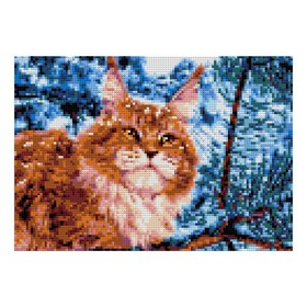 Алмазная мозаика «Рыжее счастье», полн.заполнение, 21 × 30 см