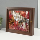 Ключница "Волк" 26х31 см - фото 24018644