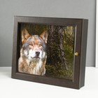 Ключница "Волк" 24х29 см - фото 24018650