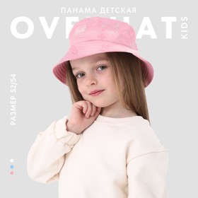 Панама детская для девочки Overhat, цвет розовый, р-р 54 10133782