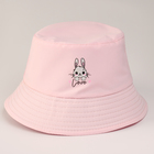 Панама «Зайчишка», цвет розовый, р-р 48-50 - фото 321505084