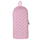 Пенал школьный на молнии 2 отделения "Рюкзачок светло-розовый" - фото 119615658