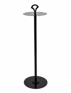 Набор каминный (совок, кочерга, щетка) деревянные ручки цвет черный 730*200*200 - фото 809232148