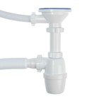 Сифон для мойки ORIO А-50079-2, 3 1/2" х 40 мм, с круглым переливом, с гофрой 40х40/50 мм - фото 23969909