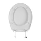 Сиденье для унитаза ORIO К-01, регулируемое, белое - фото 24430538