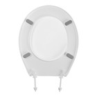 Сиденье для унитаза ORIO КЕ-01, белое - фото 23969934