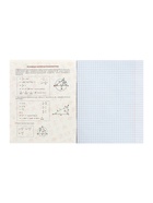 Предметная тетрадь по геометрии Calligrata «Полоса», 48 листов, в клетку, со справочным материалом, обложка из мелованного картона - фото 120356553