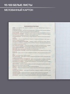 Предметная тетрадь по географии Calligrata TOP «Аниме», 48 листов, в клетку, со справочным материалом, обложка из мелованного картона - Фото 2