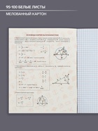 Предметная тетрадь по геометрии Calligrata TOP «Аниме», 48 листов, в клетку, со справочным материалом, обложка из мелованного картона - Фото 2