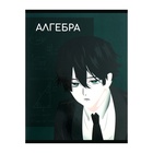 Предметная тетрадь по алгебре Calligrata TOP «Аниме», 48 листов, в клетку, со справочным материалом, обложка из мелованного картона - Фото 4