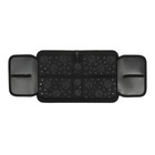 Пенал 1 секция, 140 х 200 х 40 мм, 2 откидные планки, текстильный, ПКТ 09-22-19 "Мой котик" (рисунок с эффектом металлика) 72205 - фото 25418650