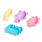 Песочный набор «Африка»: 4 формочки, МИКС - фото 24390755