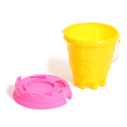 Набор игрушек для песочницы «Пончик», 7 предметов: ведро, сито, совок, грабли, бросатель с мячом, кольцо, МИКС - Фото 3