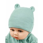 Шапочка детская Amarobaby Fashion bear, размер 38-40, цвет зелёный - Фото 5