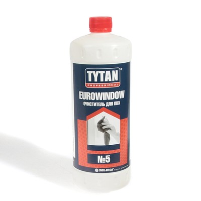 Очиститель TYTAN Professional EUROWINDOW, №5, для ПВХ, 950 мл