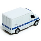 Машина «Полиция», металлическая, 1:32, световые и звуковые эффекты, в пакете - фото 25331015