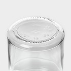 Набор стеклянных банок с крышкой Доляна, СКО-82 мм, 0,5 л, 15 штук - Фото 7
