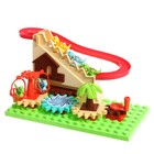 Конструктор развивающий с шестеренками "Дино Мир" 33 детали . в ПАКЕТЕ - фото 24665337