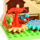 Конструктор развивающий с шестеренками "Дино Мир" 33 детали . в ПАКЕТЕ - фото 24665339